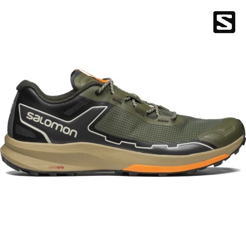 Tenis Salomon Ultra Raid Hombre Verde Oliva | MX WKAB084